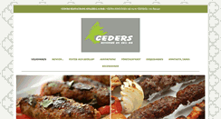 Desktop Screenshot of ceders.gastrogate.com