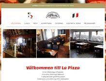 Tablet Screenshot of lapizza.gastrogate.com