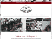 Tablet Screenshot of paganini.gastrogate.com