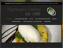 Tablet Screenshot of fagelangenscatering.gastrogate.com