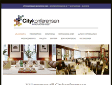 Tablet Screenshot of citykonferensen.gastrogate.com