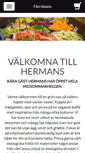 Mobile Screenshot of hermans.gastrogate.com